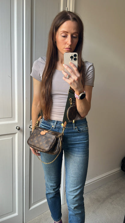 Louis Vuitton Multi Pochette Accessoires Khaki (RRP £2070)