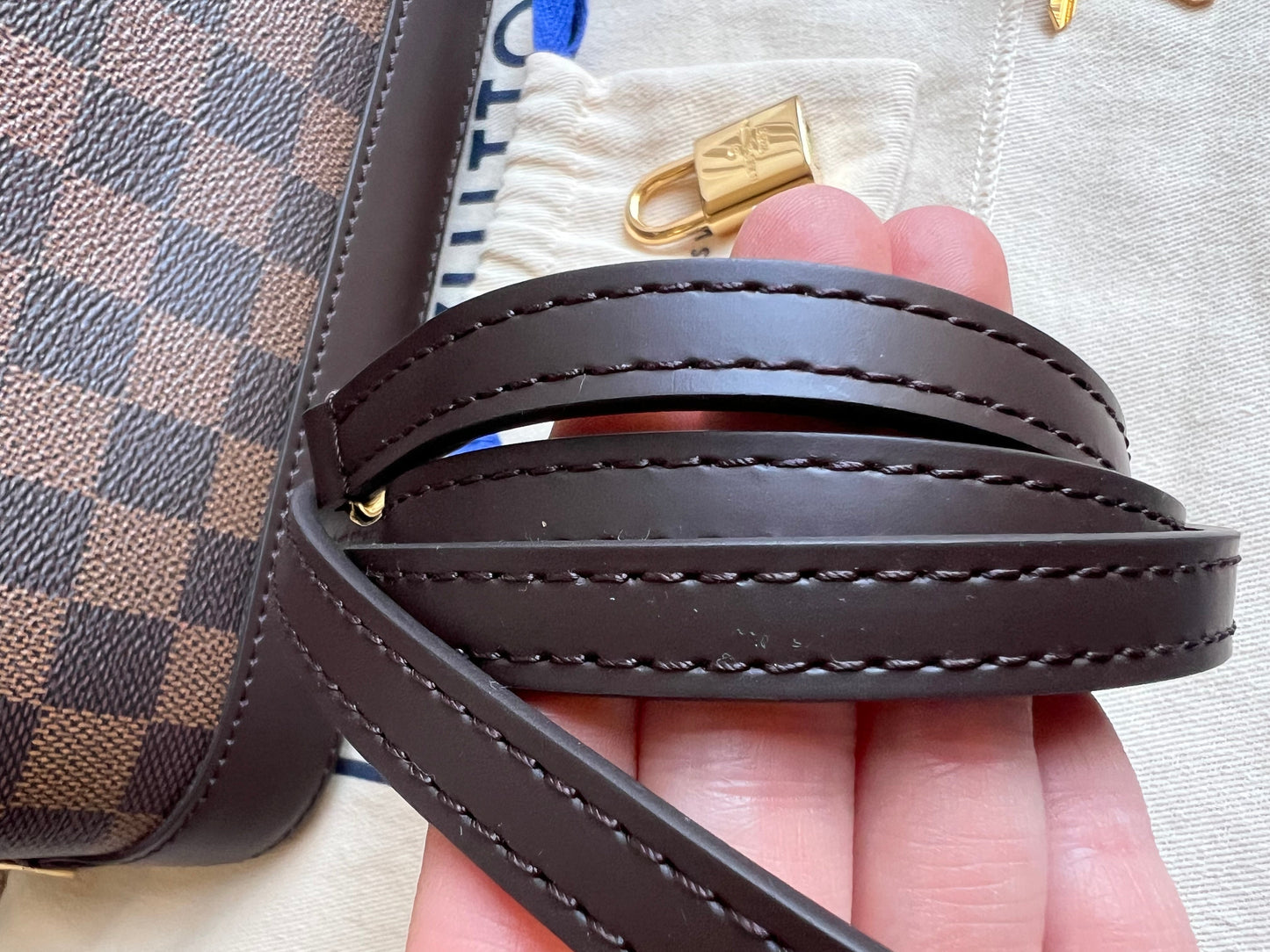 Louis Vuitton Alma BB Damier Ebene (RRP £1,450)