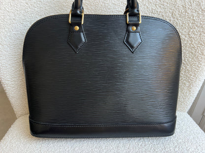 Louis Vuitton Alma PM Black Epi