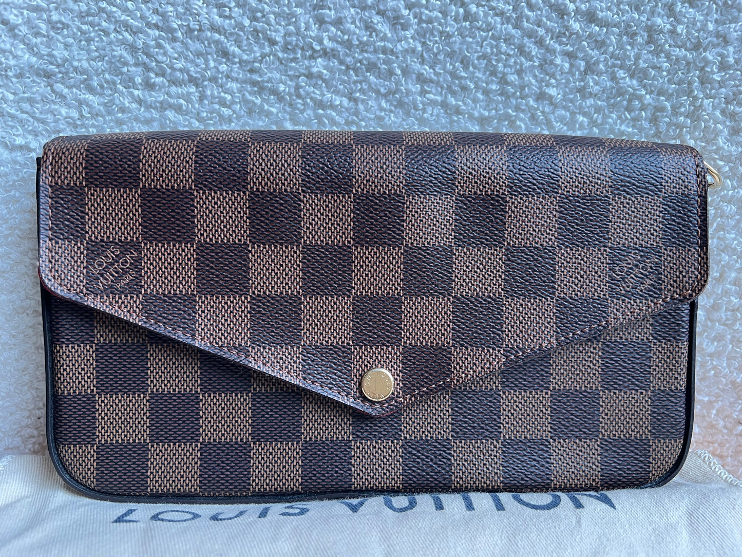 Louis Vuitton Felicie Pochette Damier Ebene (RRP £1110)