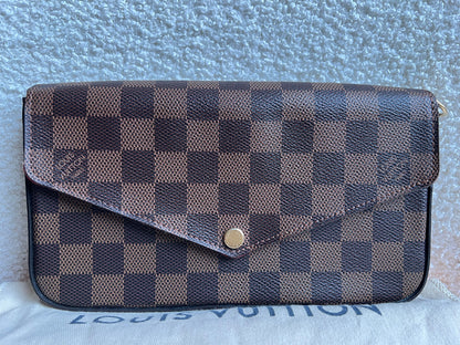 Louis Vuitton Felicie Pochette Damier Ebene (RRP £1110)