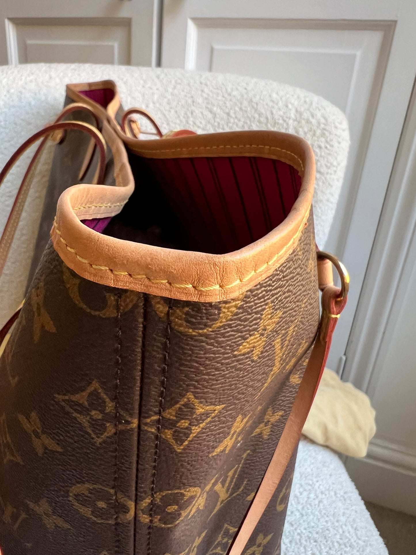 Louis Vuitton Neverfull GM Monogram Pivoine Interior (RRP £1,500)