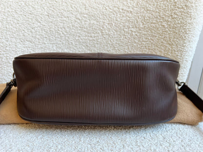 Louis Vuitton Dhanura PM Dark Brown Epi Leather