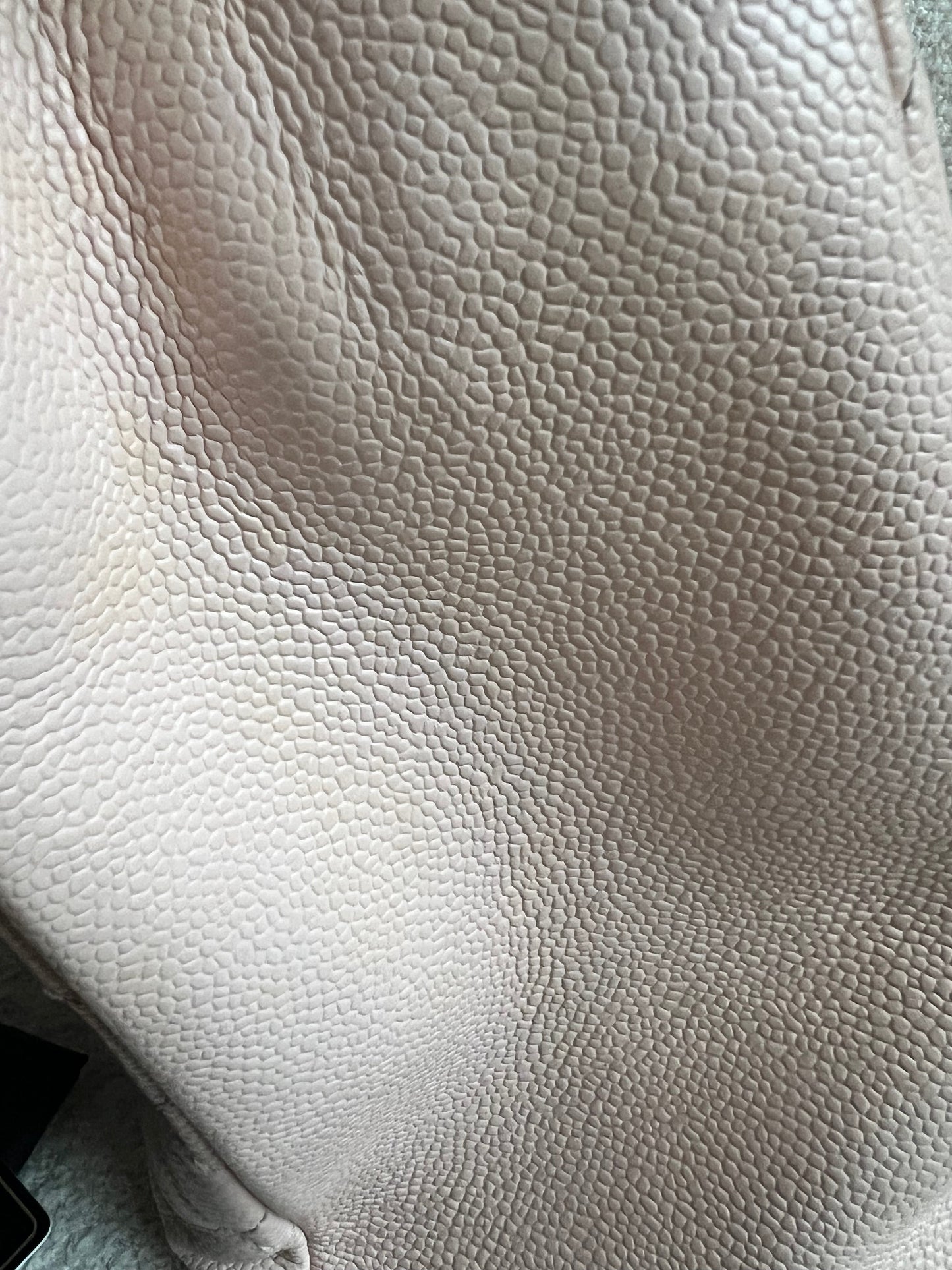 Chanel Light Pink Caviar Grand Shopper Tote with silver hardware (GST)