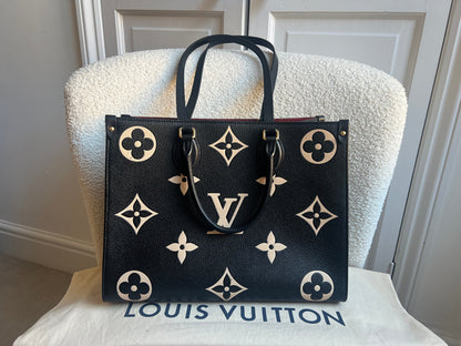 Louis Vuitton On the Go MM Bicolour Empreinte (RRP £2,660)