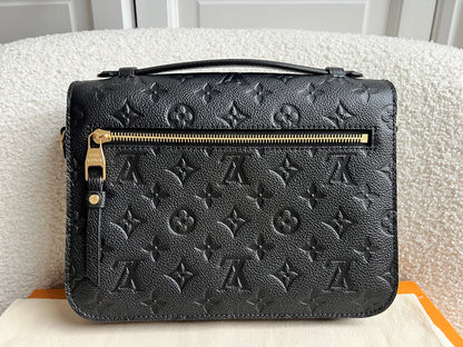 Louis Vuitton Pochette Metis Black Empreinte (RRP £2,200)