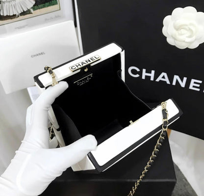 Chanel No 5 Perfume Box Minaudiere Clutch Bag 2021