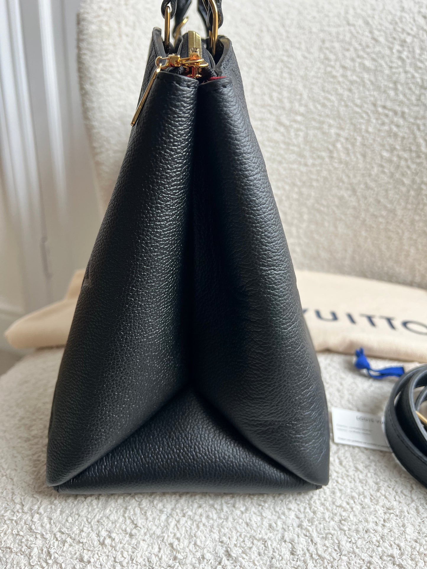 Louis Vuitton Petit Palais Black Empreinte (RRP £2,350)