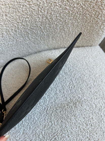 Louis Vuitton Pouch (from Neverfull) Black Empreinte