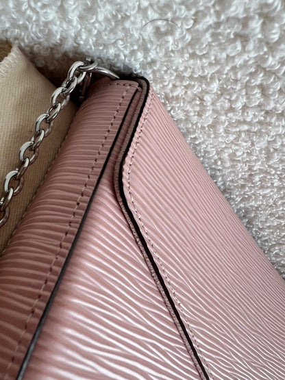 Louis Vuitton Felicie Pochette Rose Ballerine Epi (RRP £1160)