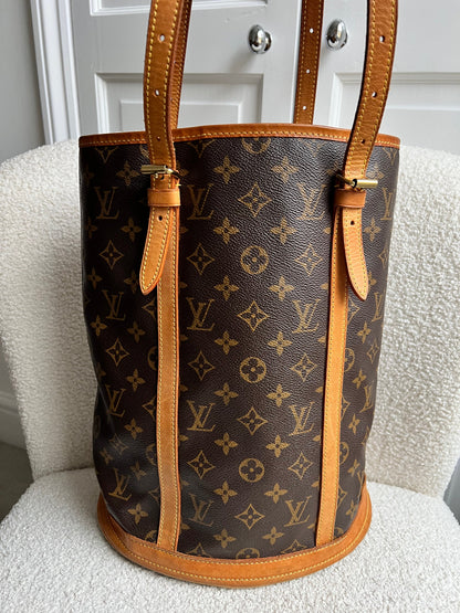 Louis Vuitton Monogram Bucket Bag GM