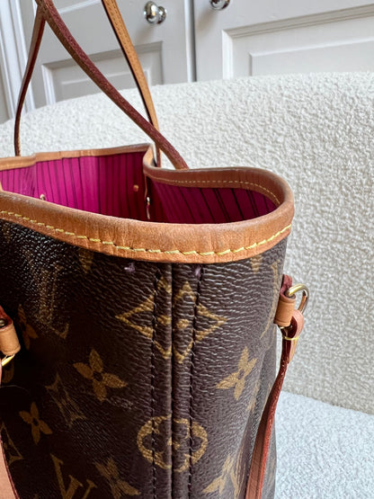 Louis Vuitton Neverfull MM Monogram Pivoine (RRP £1,430)