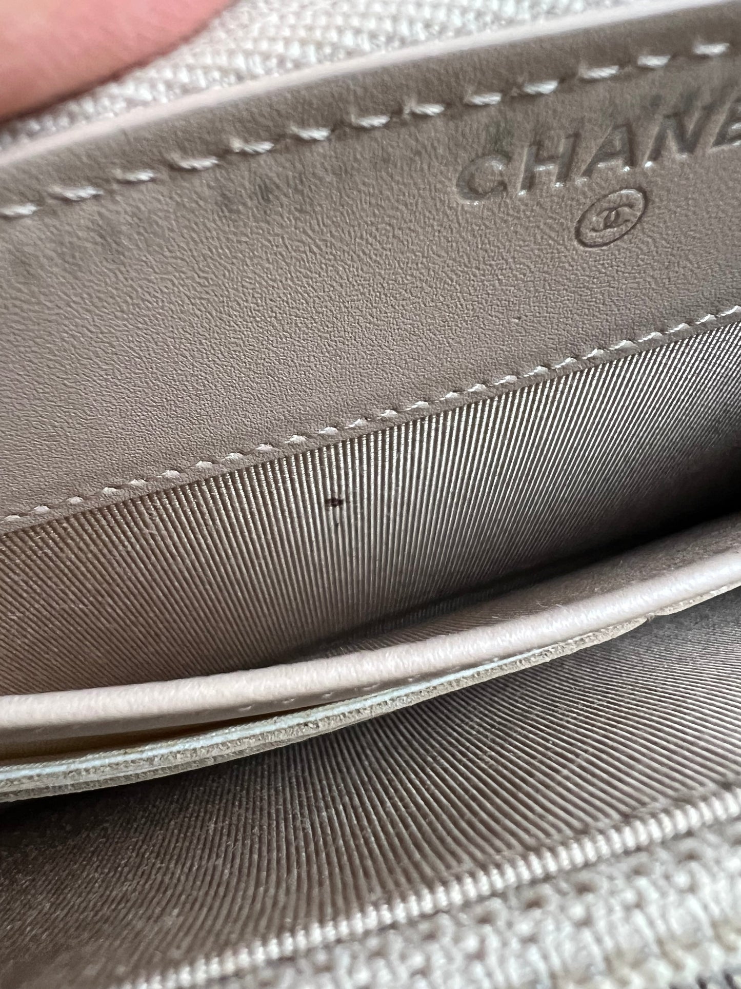 Chanel Caviar Classic Long Zipped wallet (RRP £1150)