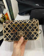 Chanel Gold Metal Mini Cage Flap With Pouch Gold Hardware 2021