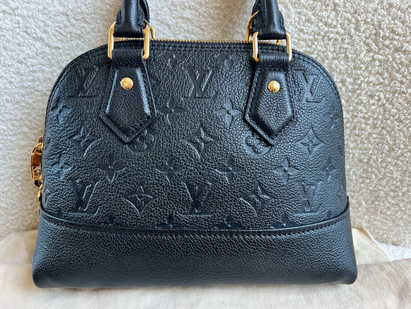 Louis Vuitton Alma Neo BB Black Empreinte  (RRP £2,020)