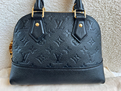 Louis Vuitton Alma Neo BB Black Empreinte  (RRP £2,020)
