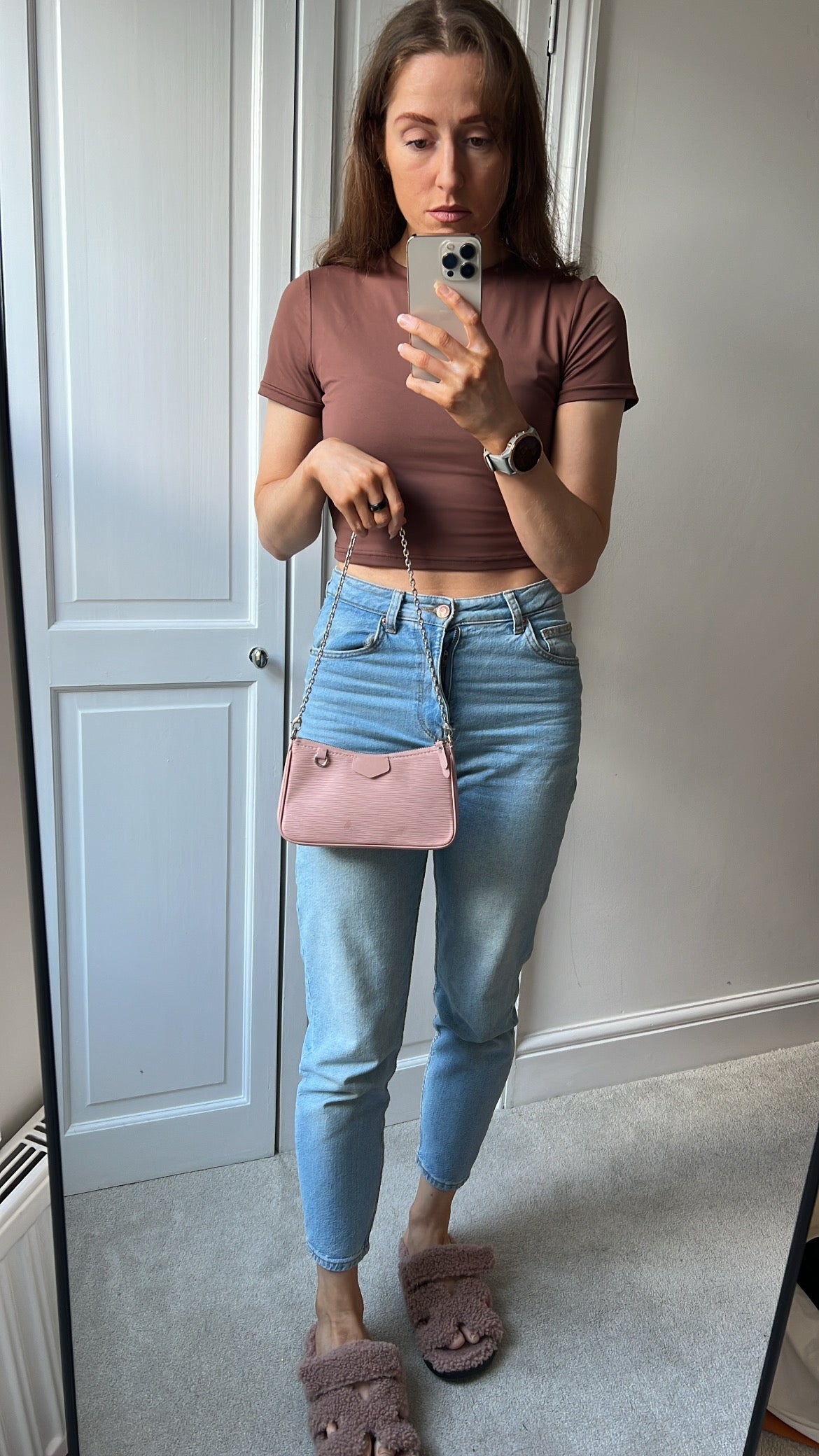 Louis Vuitton Easy Pouch Rose Ballerine Epi