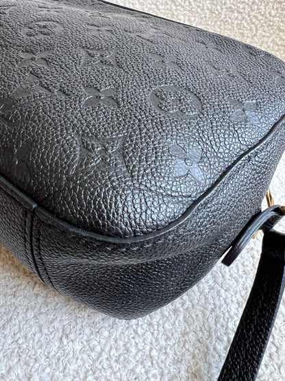 Louis Vuitton Saintonge Black Empreinte