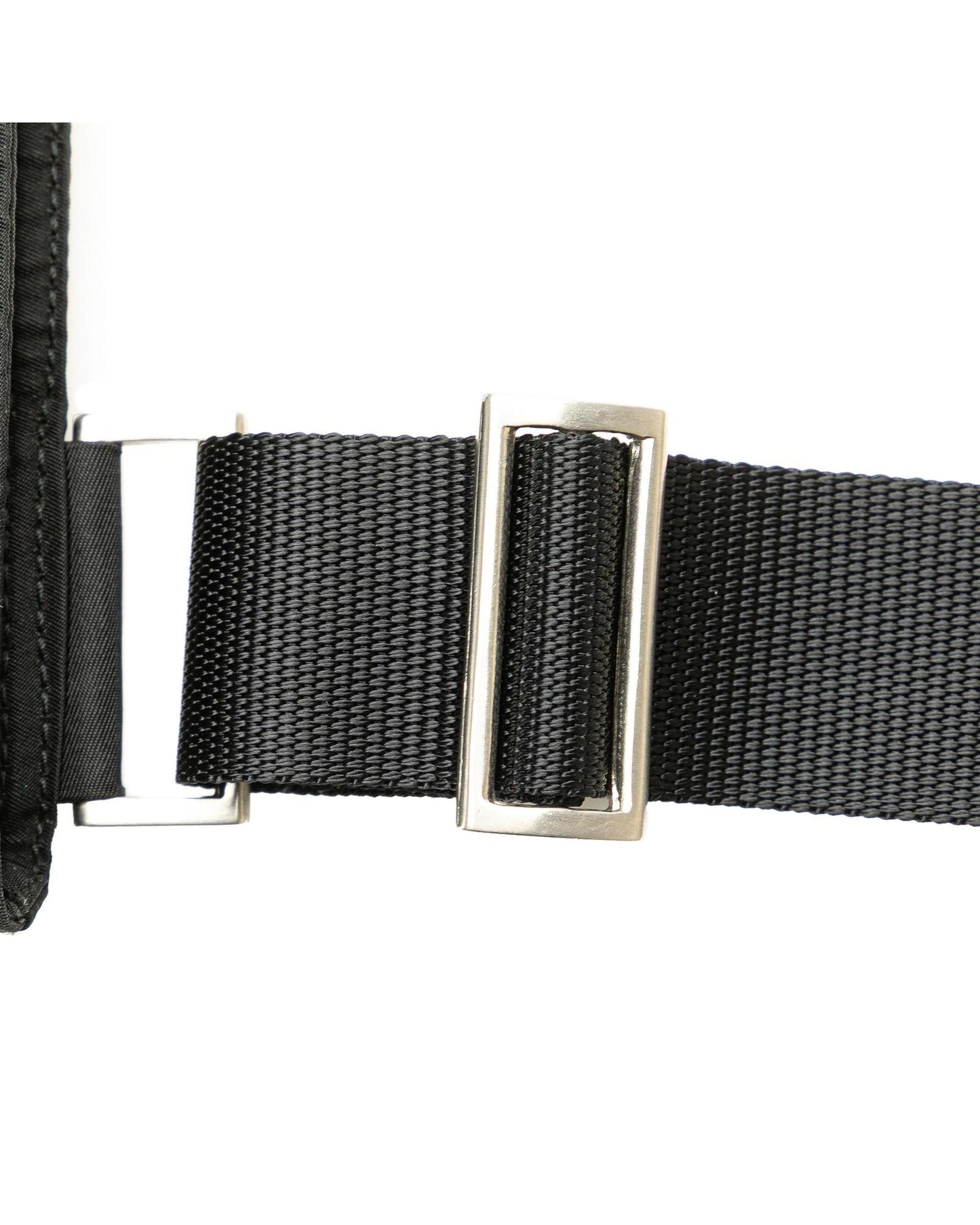 Nylon Zip Top Crossbody Bag with Adjustable Strap