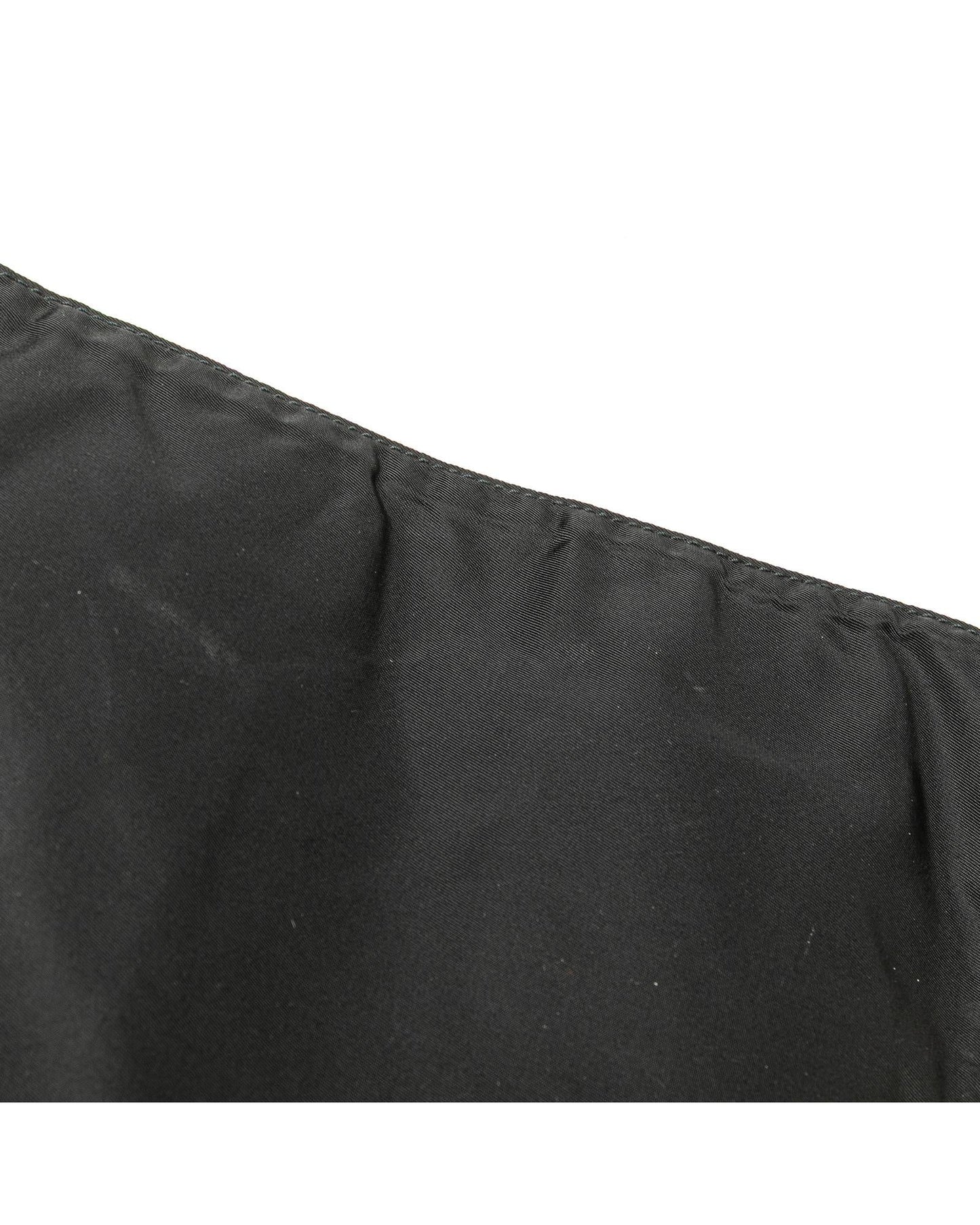 Nylon Zip Top Crossbody Bag with Adjustable Strap