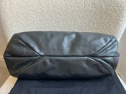 Chanel Vintage Caviar Timeless CC Chain Tote