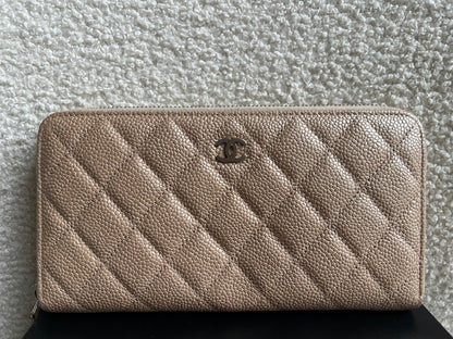Chanel Caviar Classic Long Zipped wallet (RRP £1150)