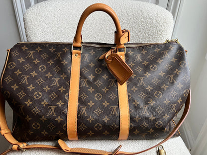 Louis Vuitton Keepall Bandouliere 50 Monogram
