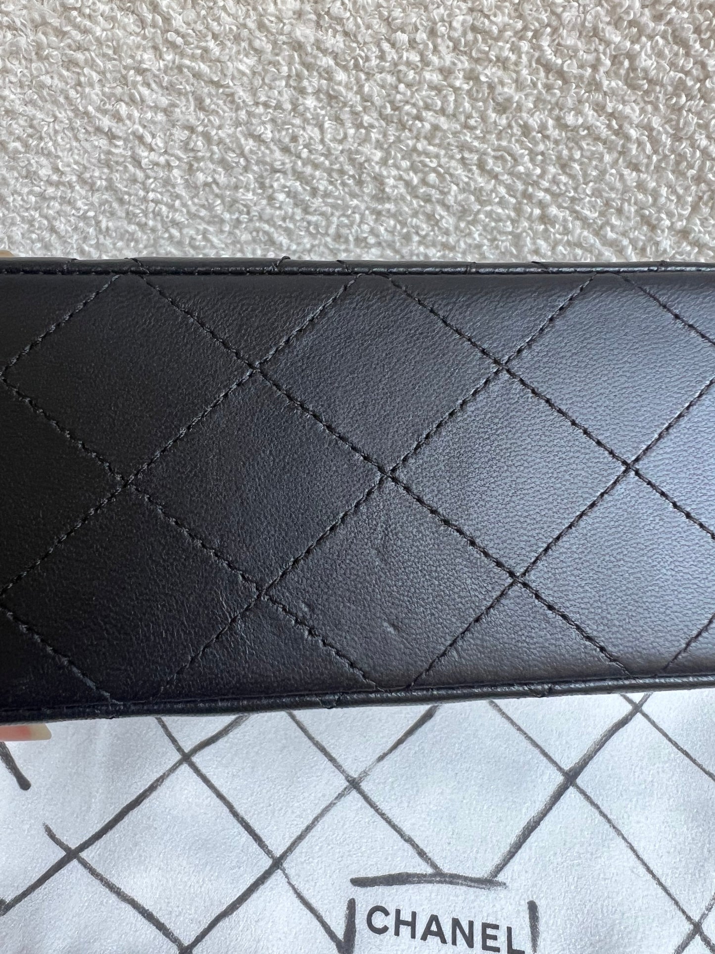 Chanel Medium Classic Flap in Black Lambskin Gold hardware (RRP £9090)