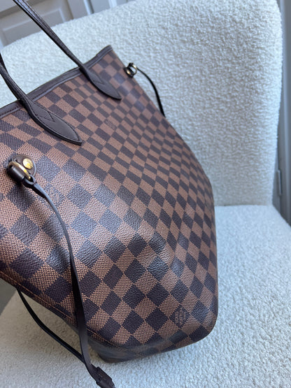 Louis Vuitton Neverfull MM Damier Ebene Cherry Interior (RRP £1,430)