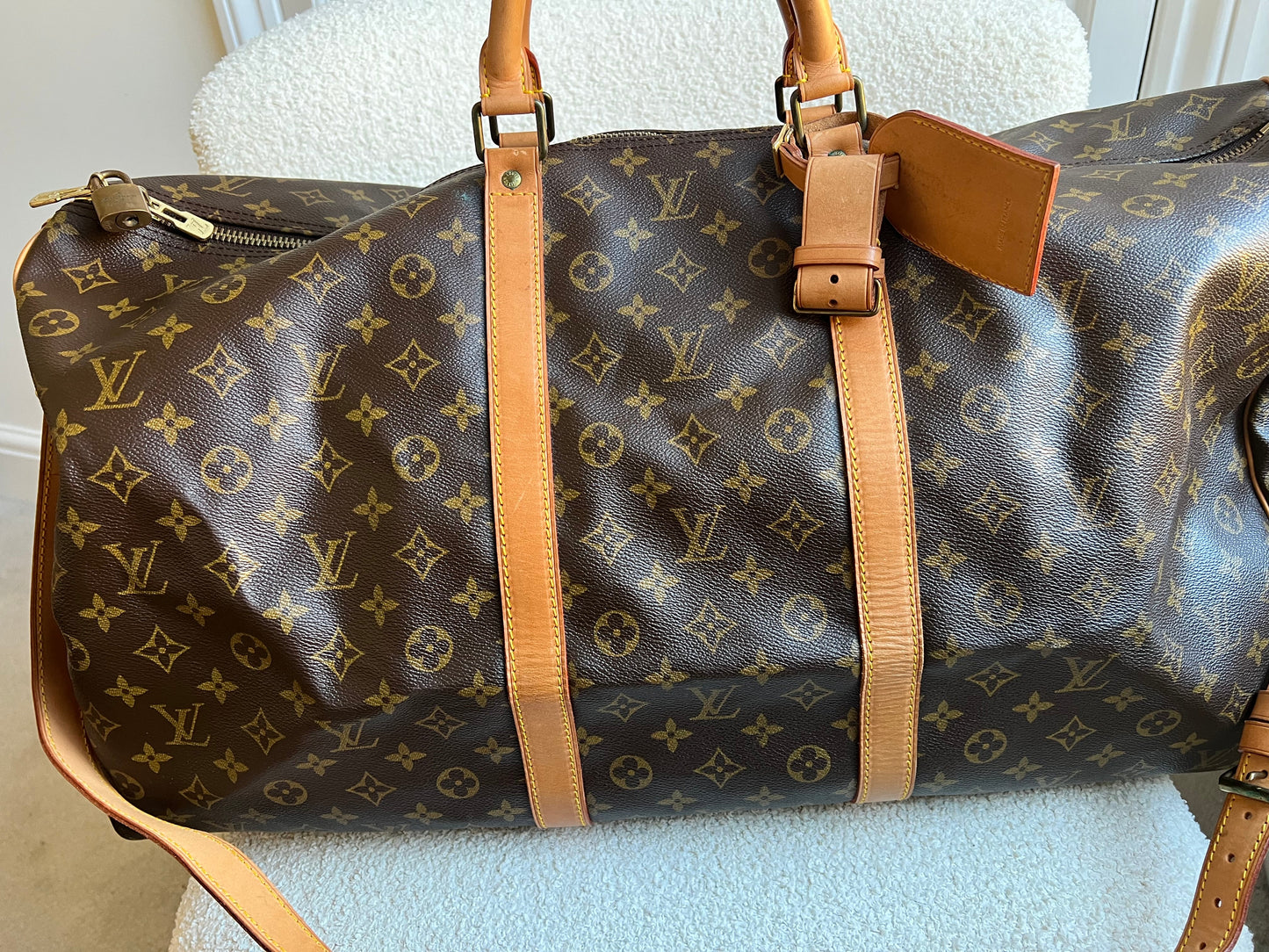 Louis Vuitton Vintage Keepall Bandouliere 60