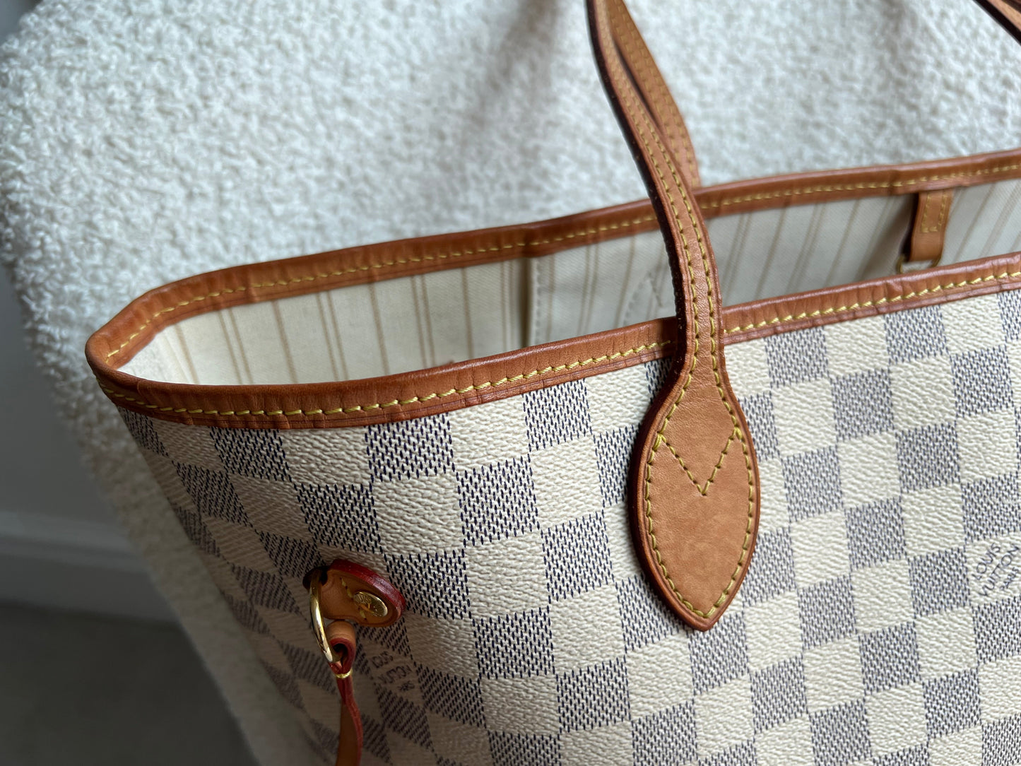 Louis Vuitton Neverfull MM Monogram Damier Azur (RRP £1,470)