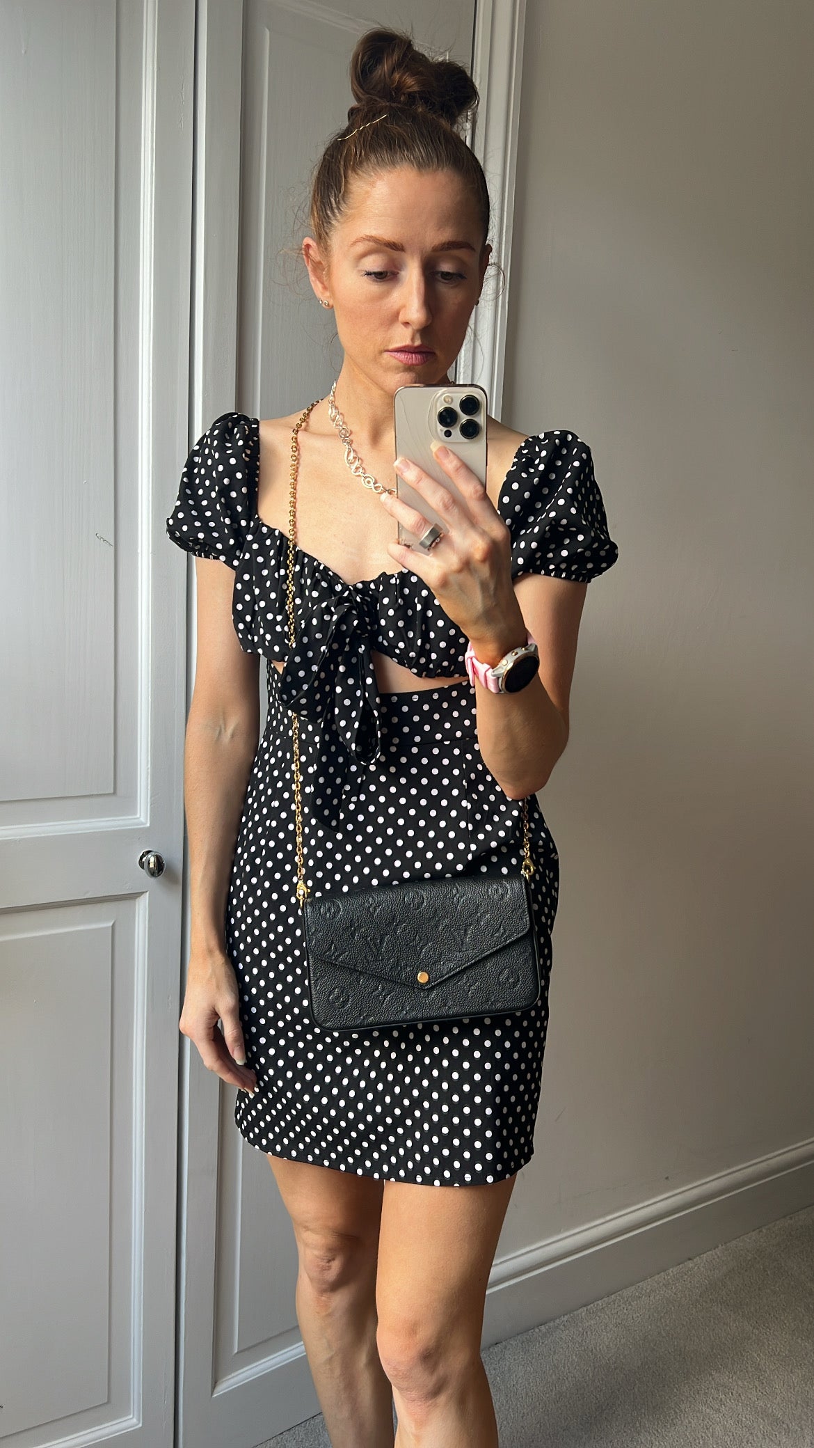 Louis Vuitton Felicie Pochette Black Empreinte Monogram (RRP £1230)