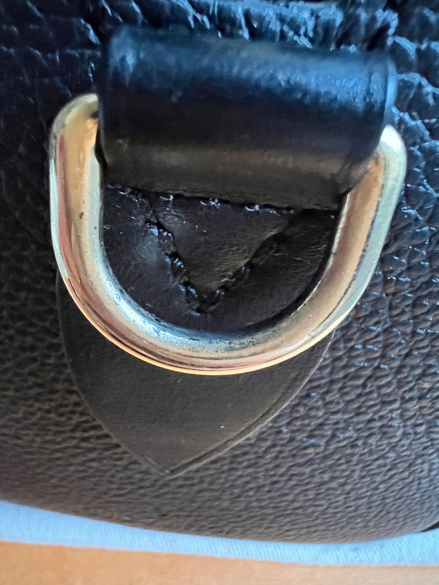 Louis Vuitton Speedy Black Empreinte Bandouliere 20 (RRP £1960)