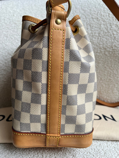 Louis Vuitton Petit Noe Bucket Bag Damier Azur (RRP £1,490)