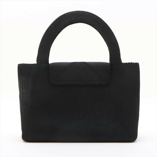 Chanel Black Caviar Rope-Embellished Tote Bag