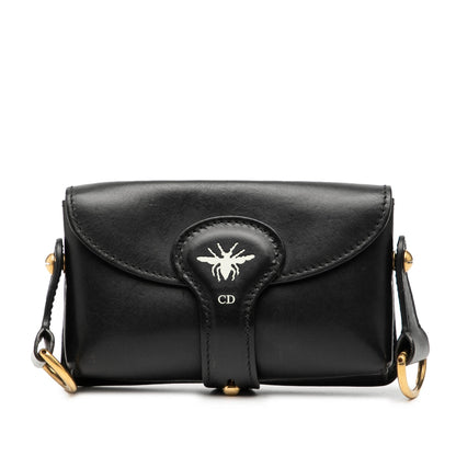 Dior Saddle Leather Black Crossbody