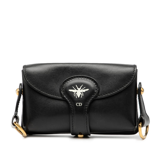 Dior Saddle Leather Black Crossbody