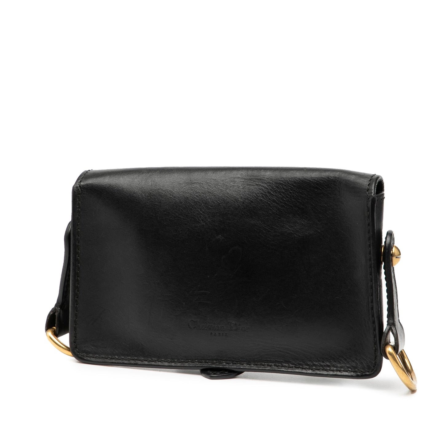 Dior Saddle Leather Black Crossbody