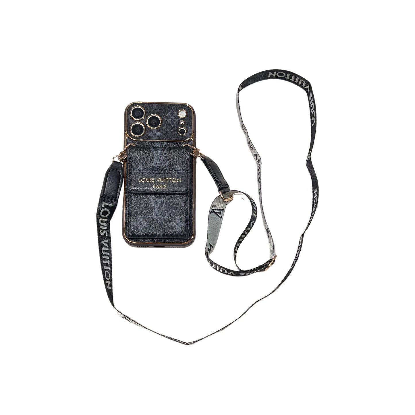 New Classic Luxury Card Holder Phone Case  012
