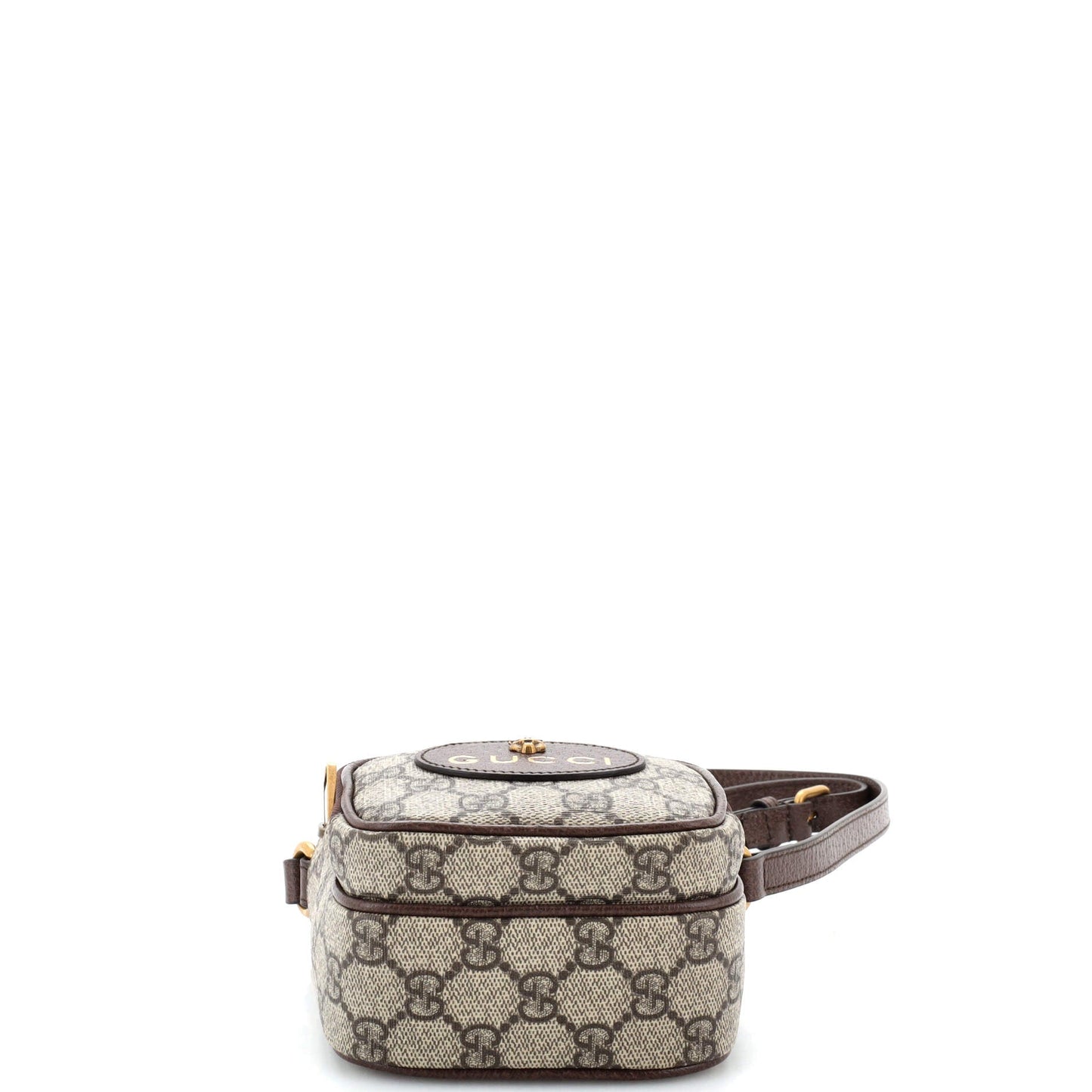 Neo Vintage Top Handle Crossbody Bag GG Coated Canvas Mini