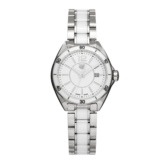 Stainless Steel Ceramic 32mm Formula 1 Lady Quartz Watch White WBJ141AC