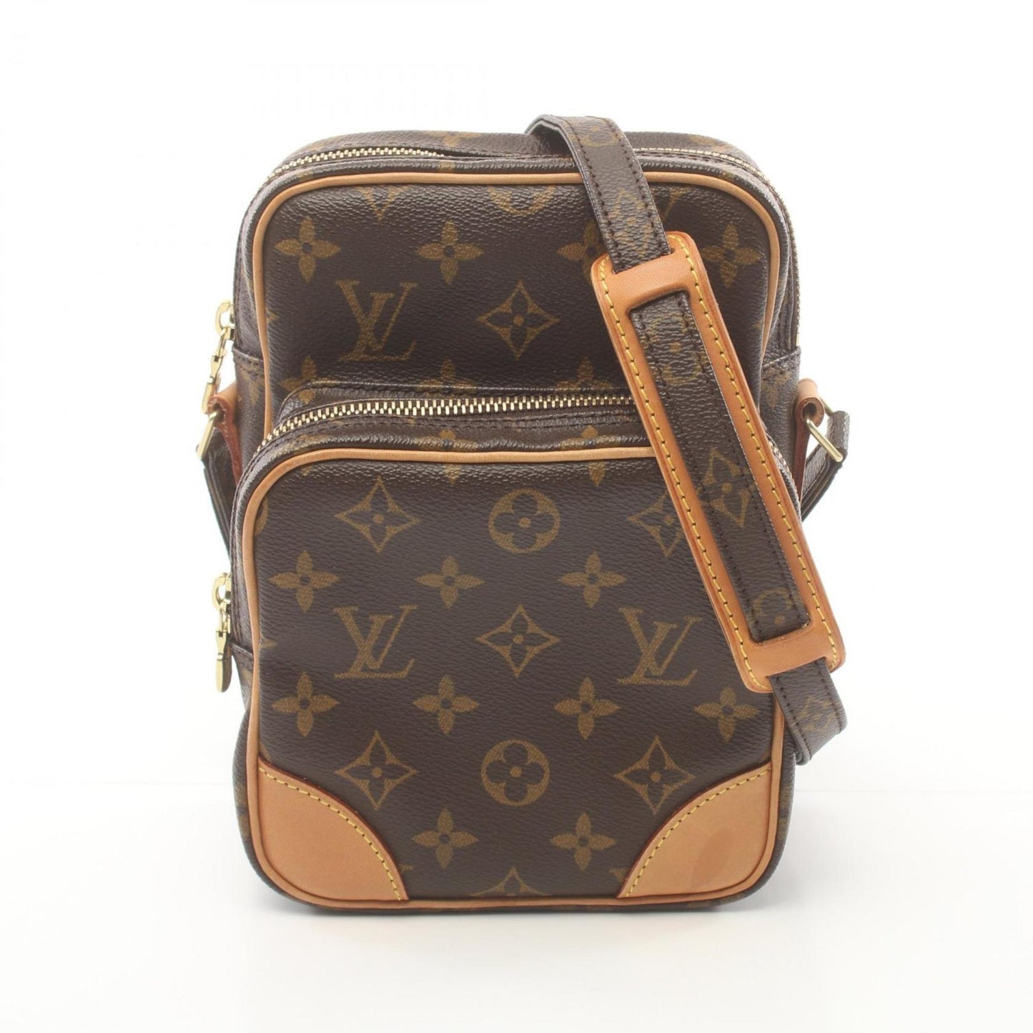 Louis Vuitton  Monogram Coated Canvas Pvc Leather Shoulder Bag