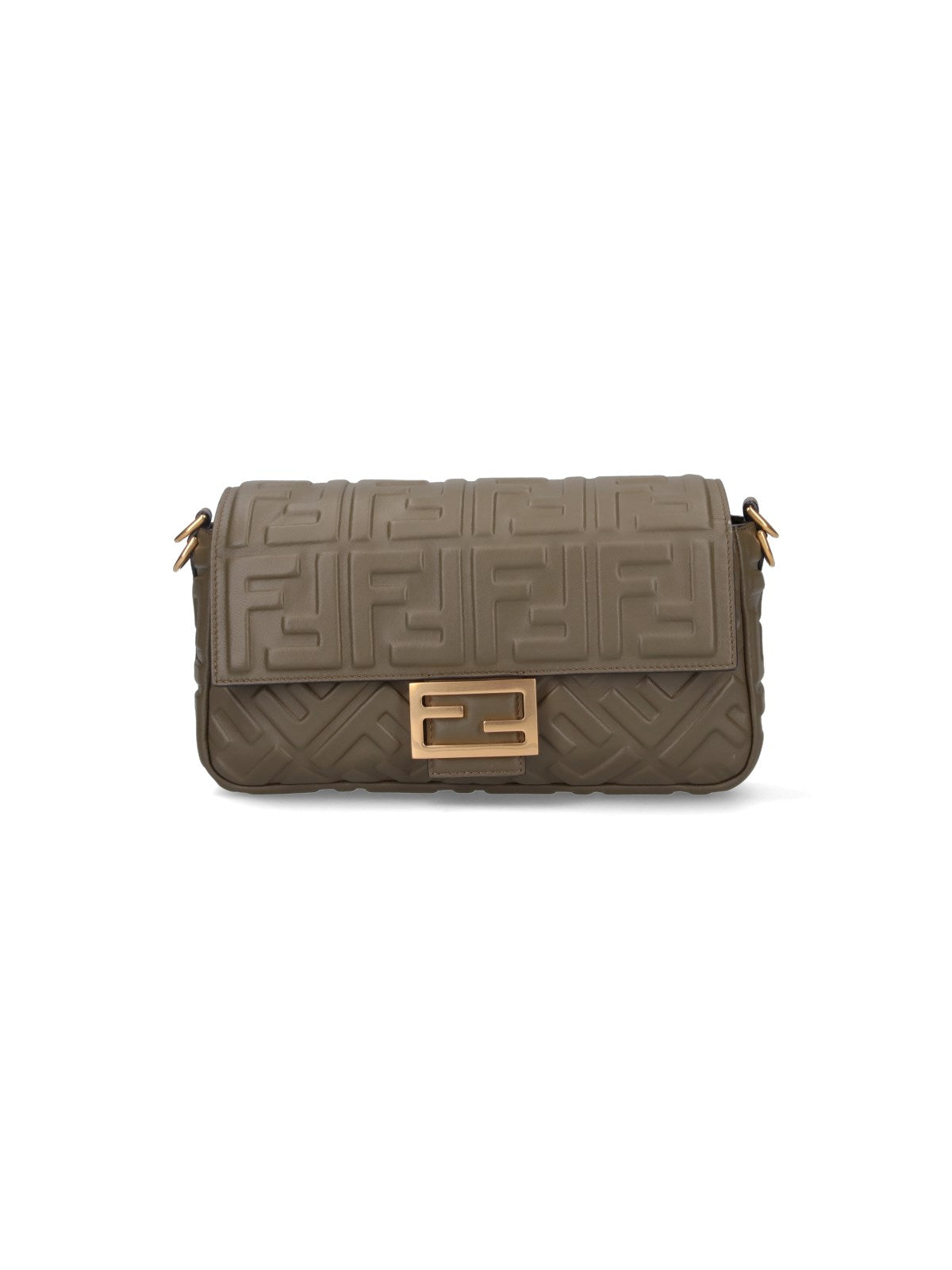 Fendi Women "Baguette" Medium Crossbody Bag