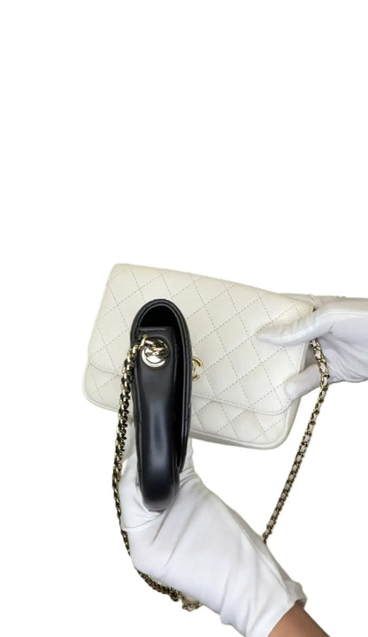 Wallet On Chain Timeless/Classique leather crossbody bag B23-18