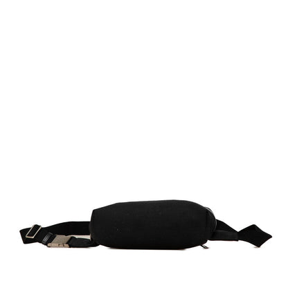 Saint Laurent City Canvas Leather Waist Bag