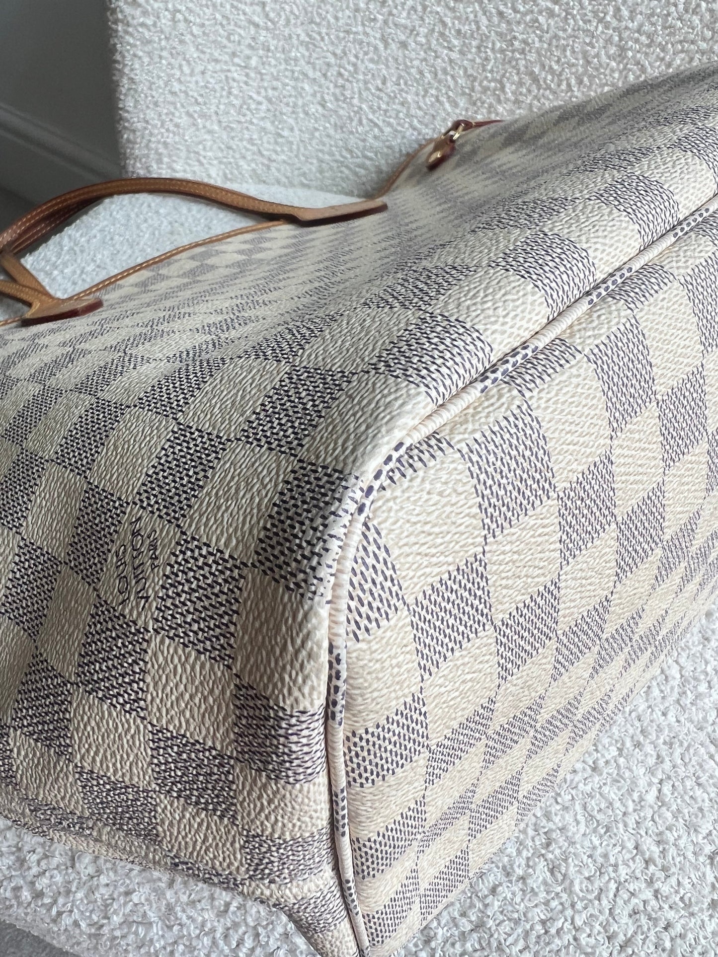 Louis Vuitton Neverfull MM Monogram Damier Azur (RRP £1,470)