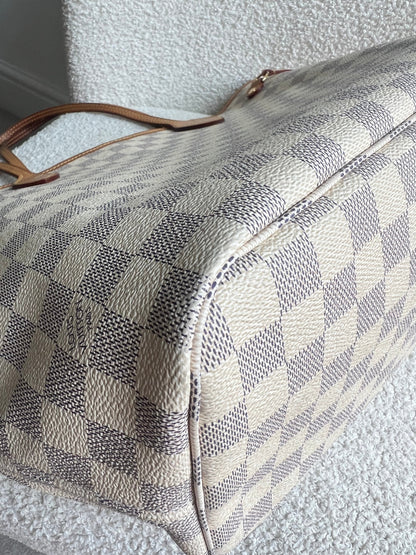 Louis Vuitton Neverfull MM Monogram Damier Azur (RRP £1,470)