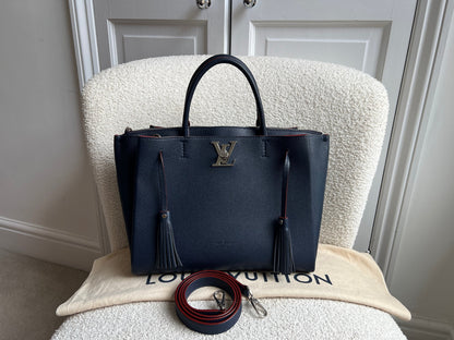 Louis Vuitton Lockmeto Bag in Marine Rouge