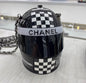 Chanel 2023 Monte Carlo Helmet Minaudiere Black