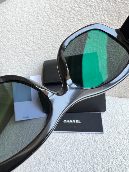 Chanel Black Embellished Sunglasses (RRP £640)